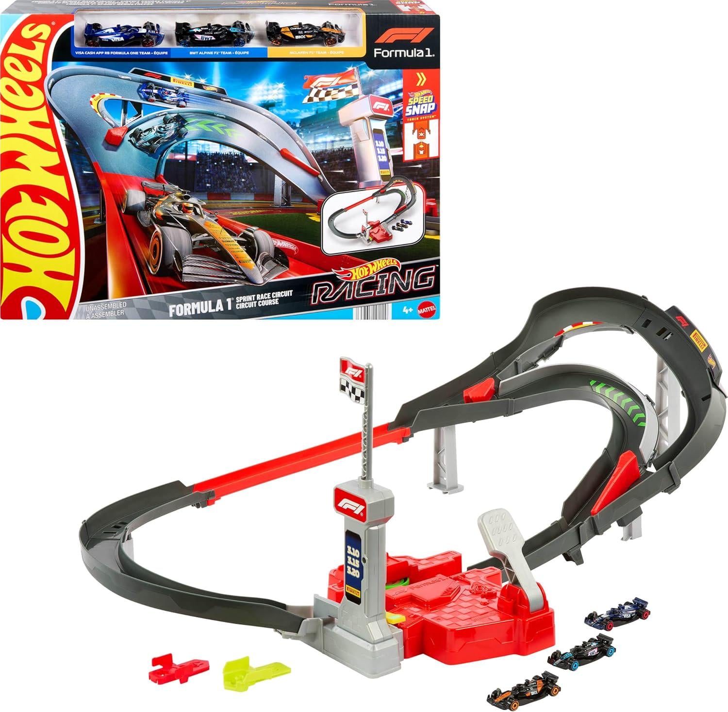 Игровой набор Hot Wheels Formula 1 Toy Car Track Set (447874586)