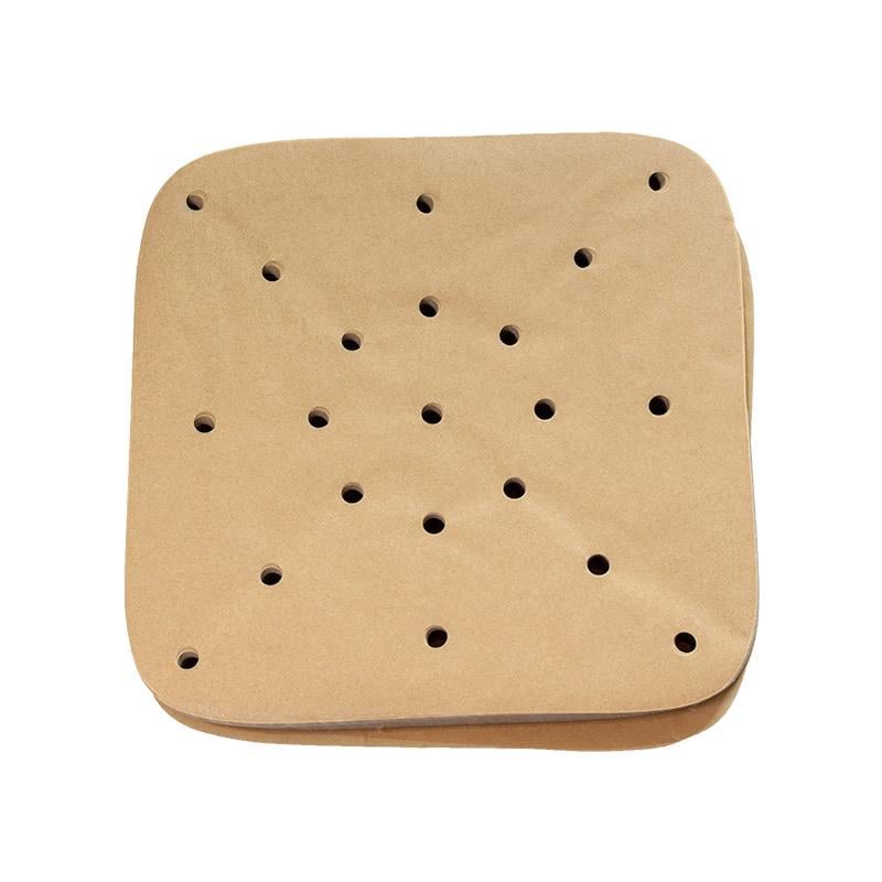 Пергаментные вкладыши для аэрогриля с отверстиями для мультипечи 16х16 см 50 шт. (29570)