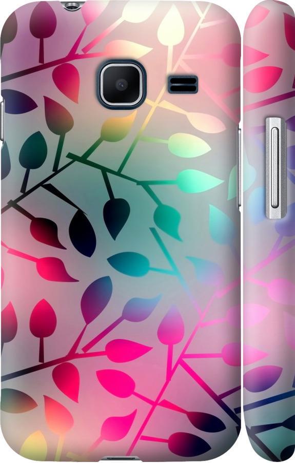 Чехол на Samsung Galaxy J1 Mini J105H Листья (2235m-258-42517)