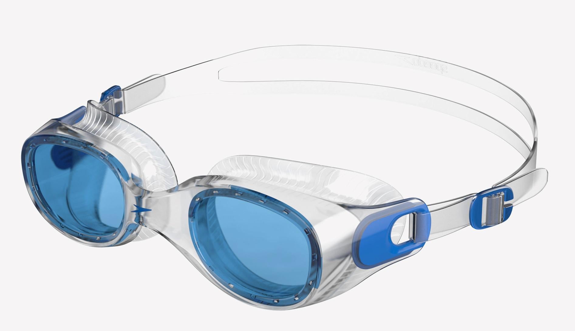Окуляри для плавання Speedo FUTURA CLASSIC AU OSFM Прозорий/Блакитний (38100005)