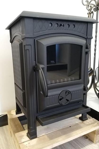 Печь-камин чугунная Spin Castina 8 кВт - фото 3