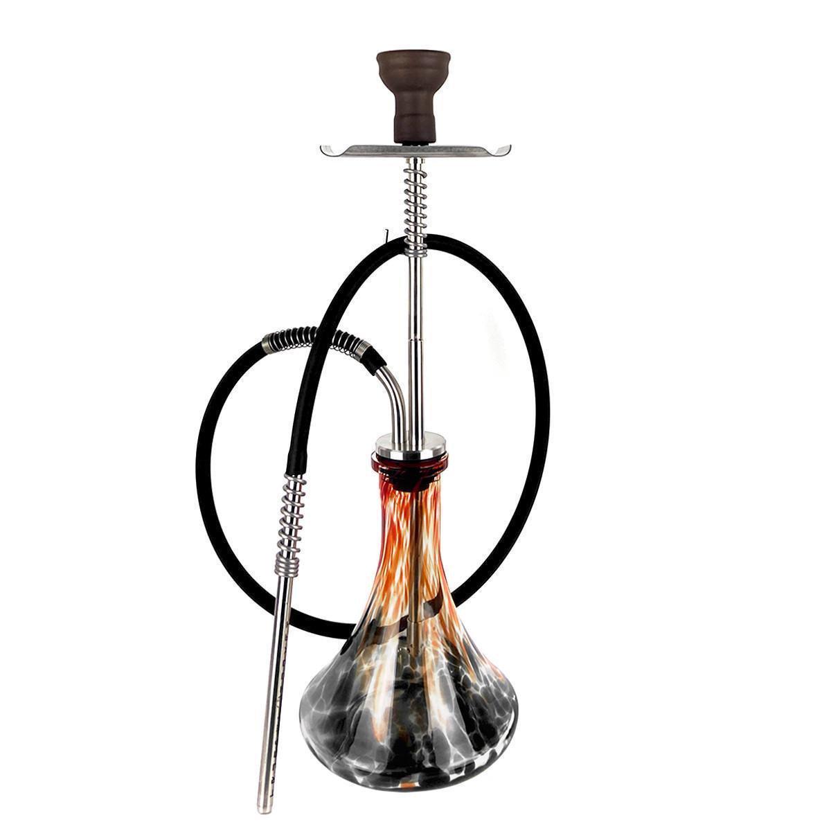 Кальян Hookah Trumpet Silver колба Craft XL Red