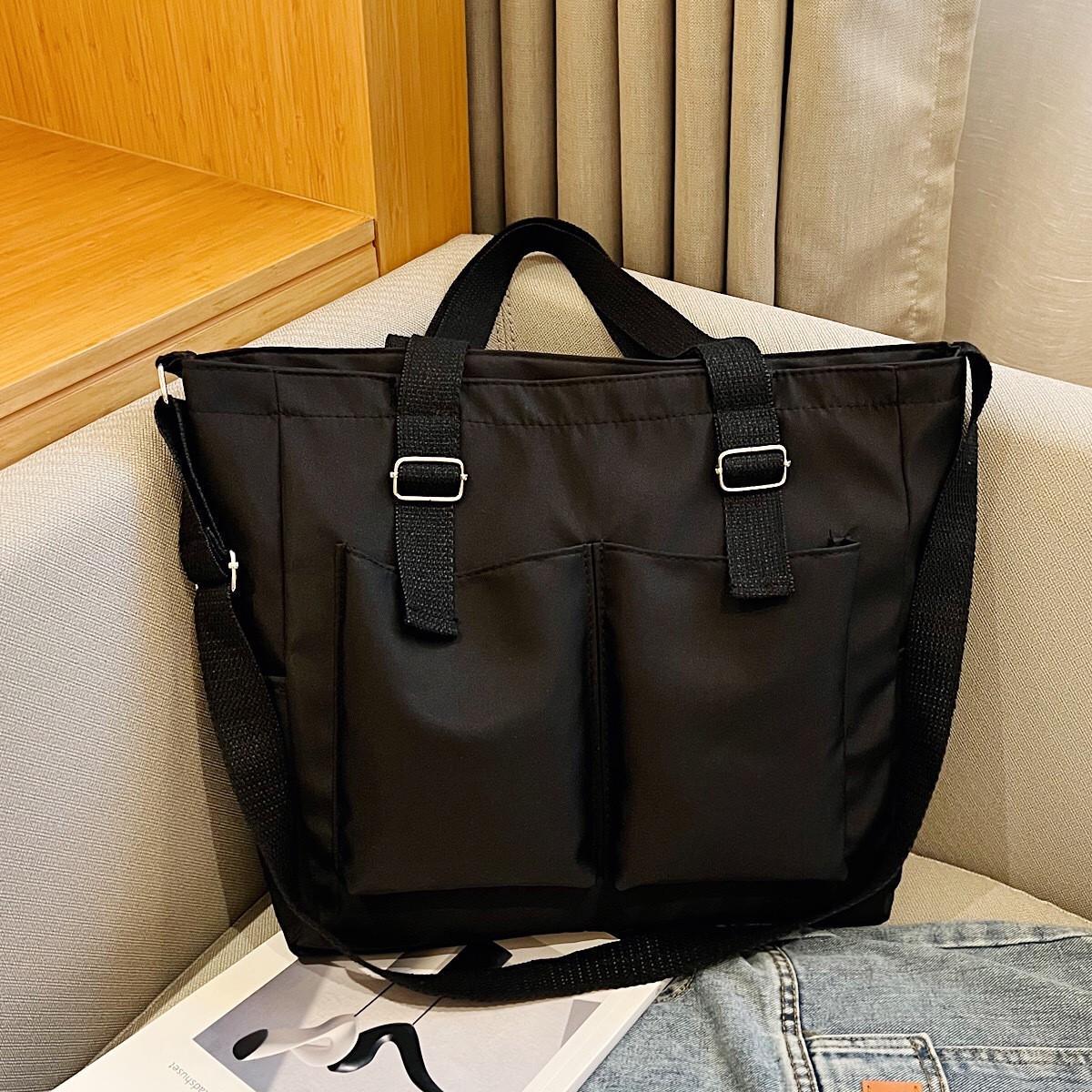 Женская сумка-шопер Черный (RN-239)