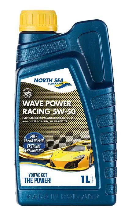 Моторное масло синтетическое WAVE POWER RACING для спортивных автомобилей 5W-50 1 л (27509639)
