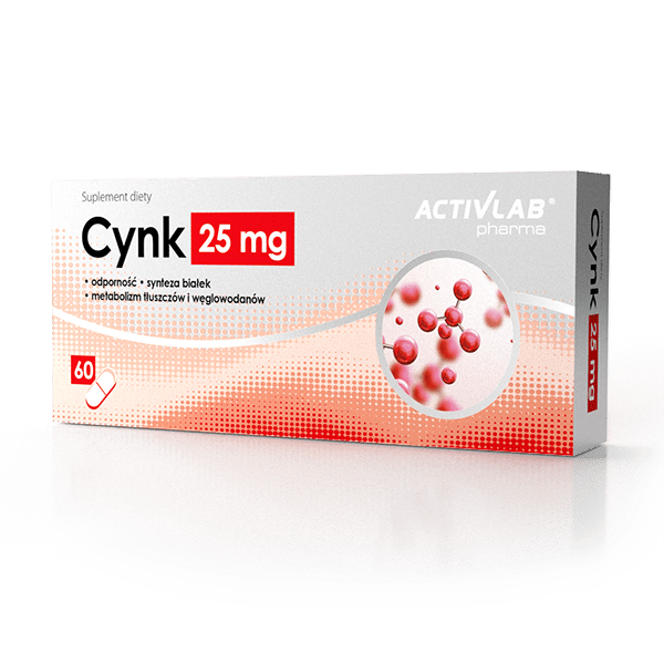 Витамины Cynk ActivLab Pharma 25 мг 60 caps Витамины Cynk ActivLab Pharma 25 мг 60 caps