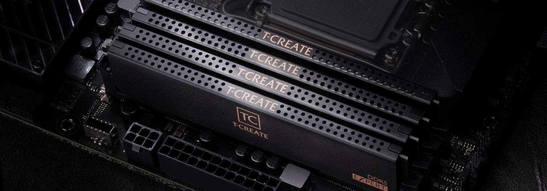 Оперативна пам'ять Team 32 GB/2x16GB DDR5 6000 MHz T-Create Expert (CTCED532G6000HC38ADC01) - фото 4 Оперативна пам'ять Team 32 GB/2x16GB DDR5 6000 MHz T-Create Expert (CTCED532G6000HC38ADC01) - фото 4