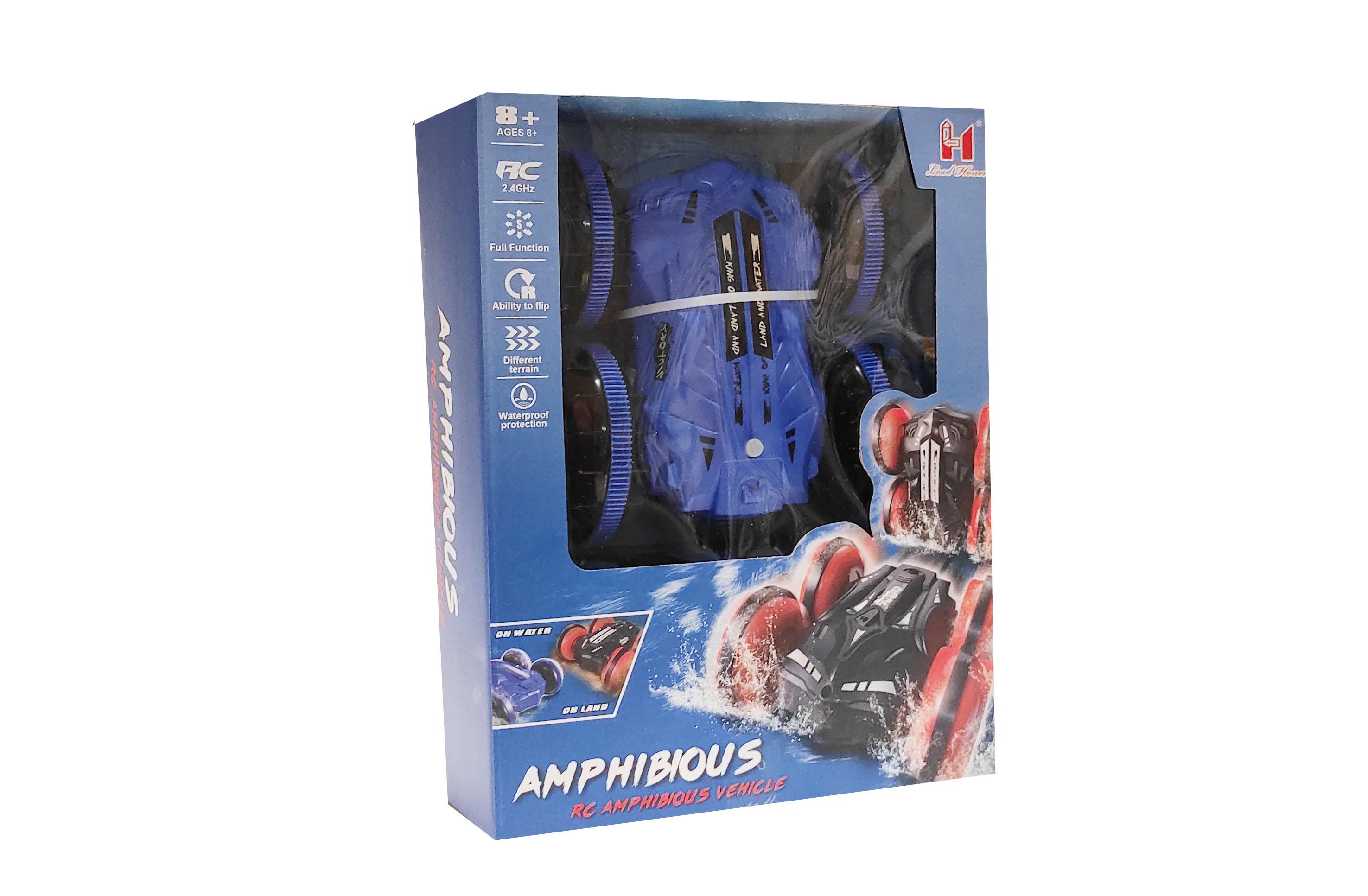 Машинка перевертыш Jia Yu Toys амфибия трюковая 17 см Синий (104143s) - фото 14 Машинка перевертыш Jia Yu Toys амфибия трюковая 17 см Синий (104143s) - фото 14