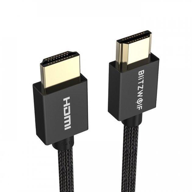 Кабель BlitzWolf HDMI (1654186908) - фото 2 Кабель BlitzWolf HDMI (1654186908) - фото 2