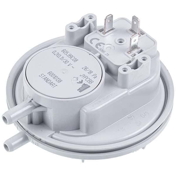 Реле давления воздуха прессостат Huba Control 26/18 Па для газового котла Bosch Gas 5000/7000 ZWE/ZSC 87160127530 (00000050053)