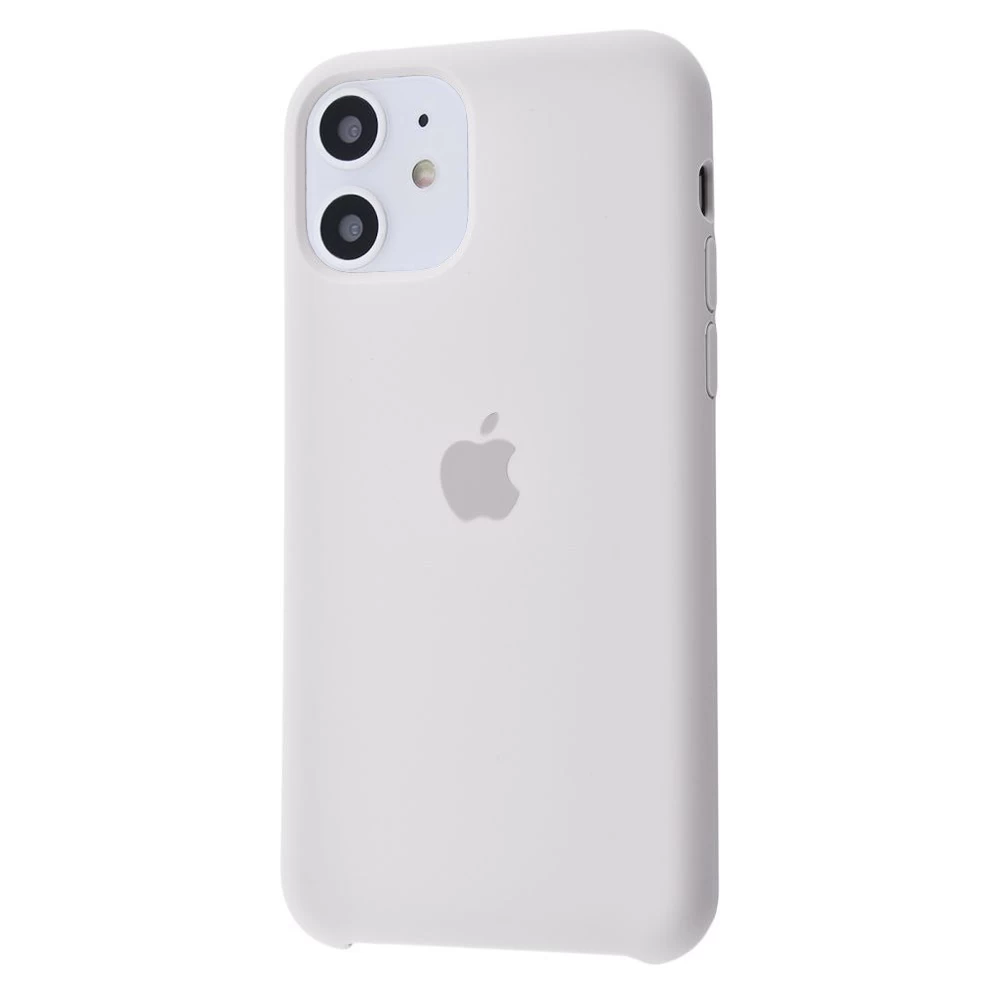 Силиконовый Чехол Накладка Silicone Case для iPhone 11 Закрытый низ Stone Силиконовый Чехол Накладка Silicone Case для iPhone 11 Закрытый низ Stone