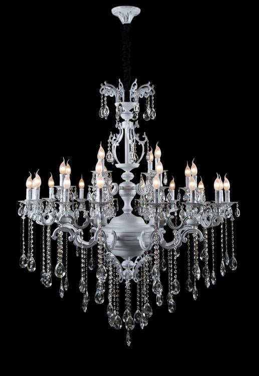 Люстра свеча Ray L68819/28 A+B W+SL (IR007172) Люстра свеча Ray L68819/28 A+B W+SL (IR007172)