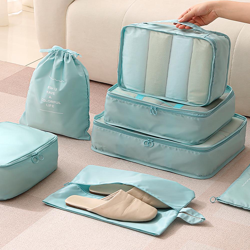 Набір органайзерів LoveYouHome для подорожей 7 розмірів Тіфані (59061) - фото 4 Набір органайзерів LoveYouHome для подорожей 7 розмірів Тіфані (59061) - фото 4