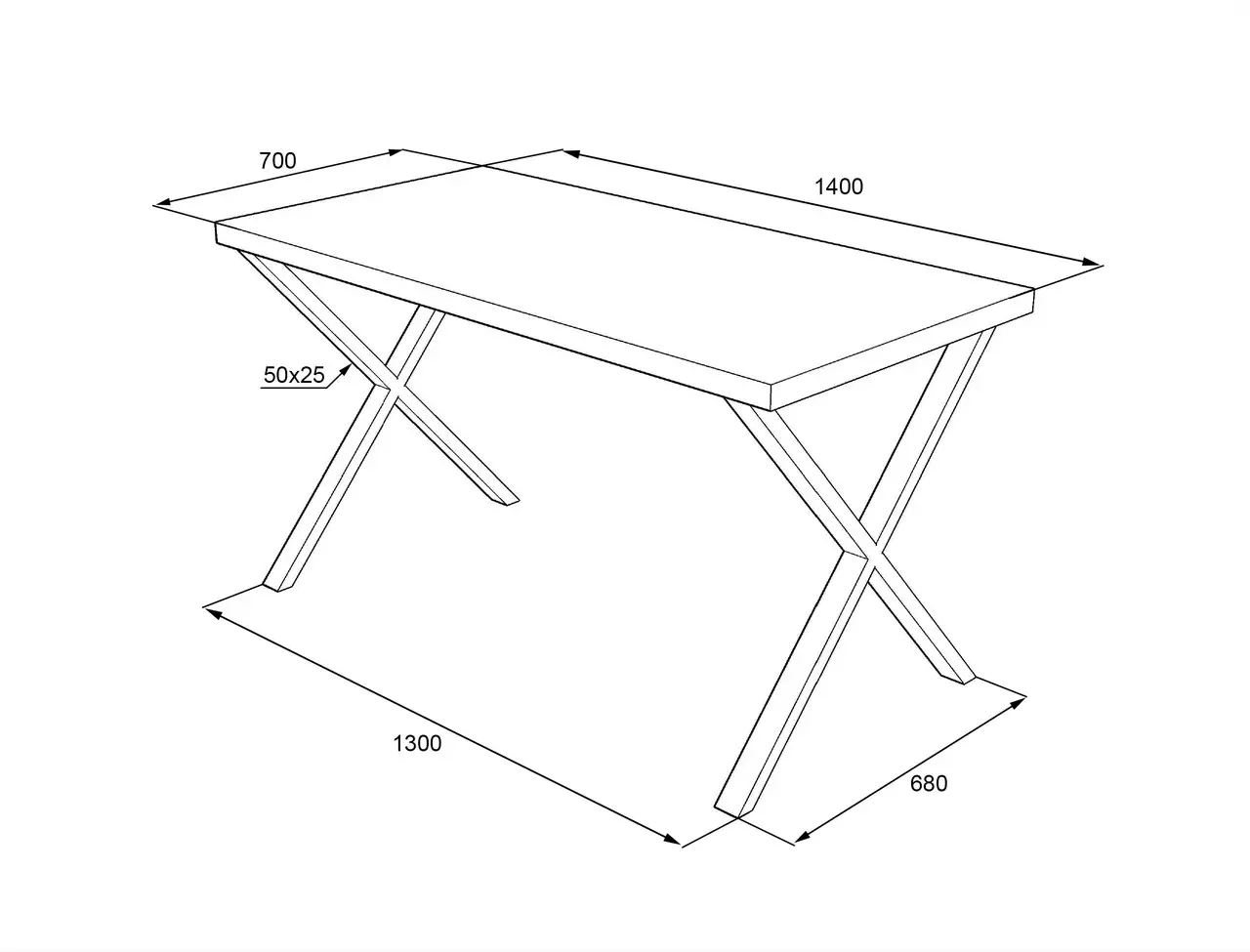 Стол прямоугольный Lofty Серия 16 из ясеня 1400х700 мм (11294473) - фото 2 Стол прямоугольный Lofty Серия 16 из ясеня 1400х700 мм (11294473) - фото 2