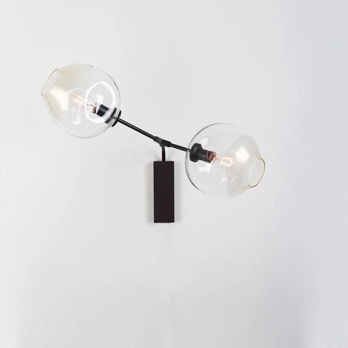 БРА GLASS BLACK/CLEAR 2P