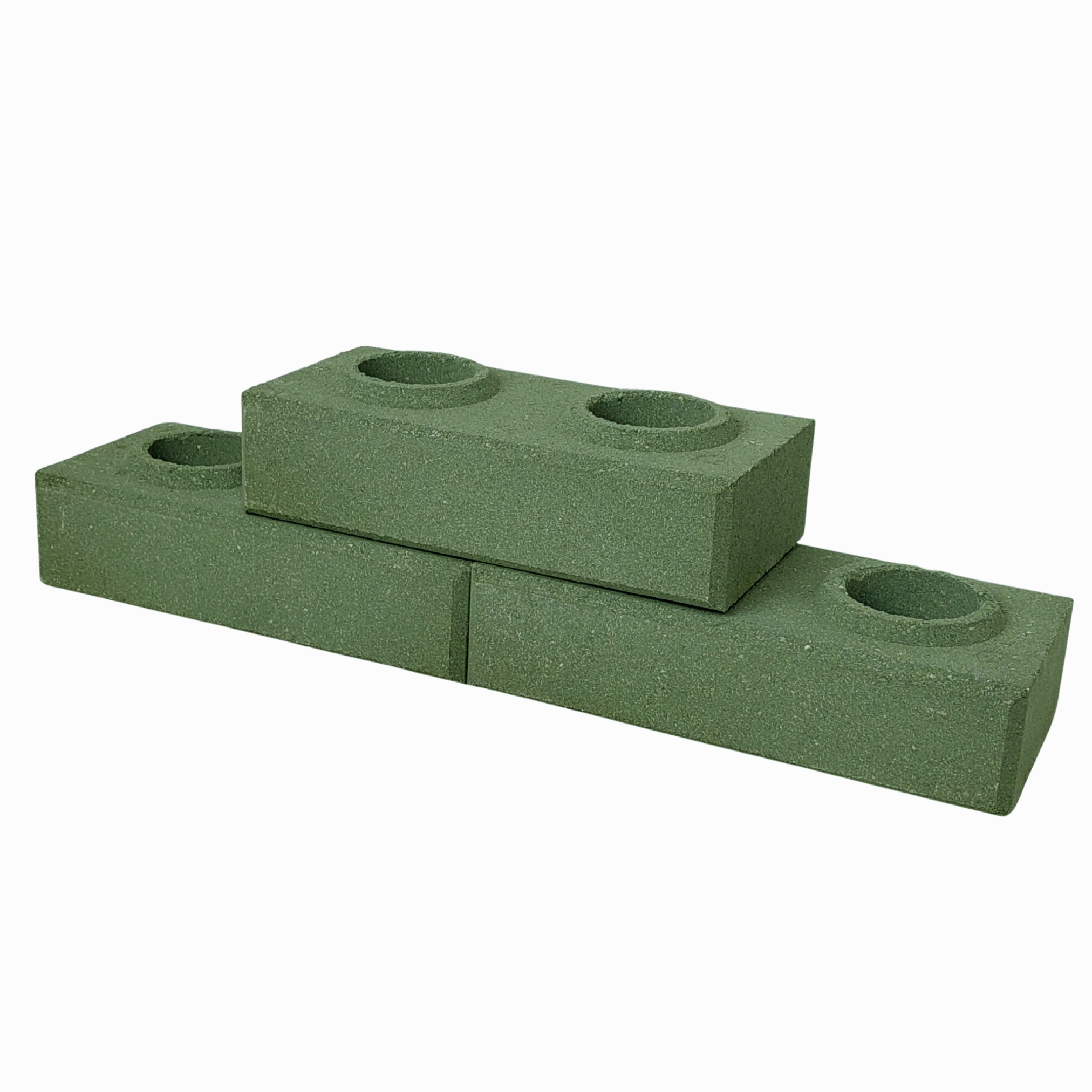 Кирпич облицовочный ЛЕГО Зеленый (035) - фото 2 Кирпич облицовочный ЛЕГО Зеленый (035) - фото 2