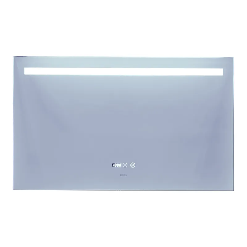 Дзеркало для ванної кімнати MIXXUS Strong MR05 годинник/LED-підсвічування/антизапотівання 100x60 см (MI6009) Дзеркало для ванної кімнати MIXXUS Strong MR05 годинник/LED-підсвічування/антизапотівання 100x60 см (MI6009)