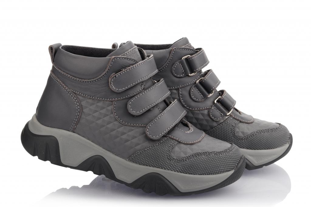 Черевики осінні Topitop для хлопчиків 2166 р. 35 Сірий