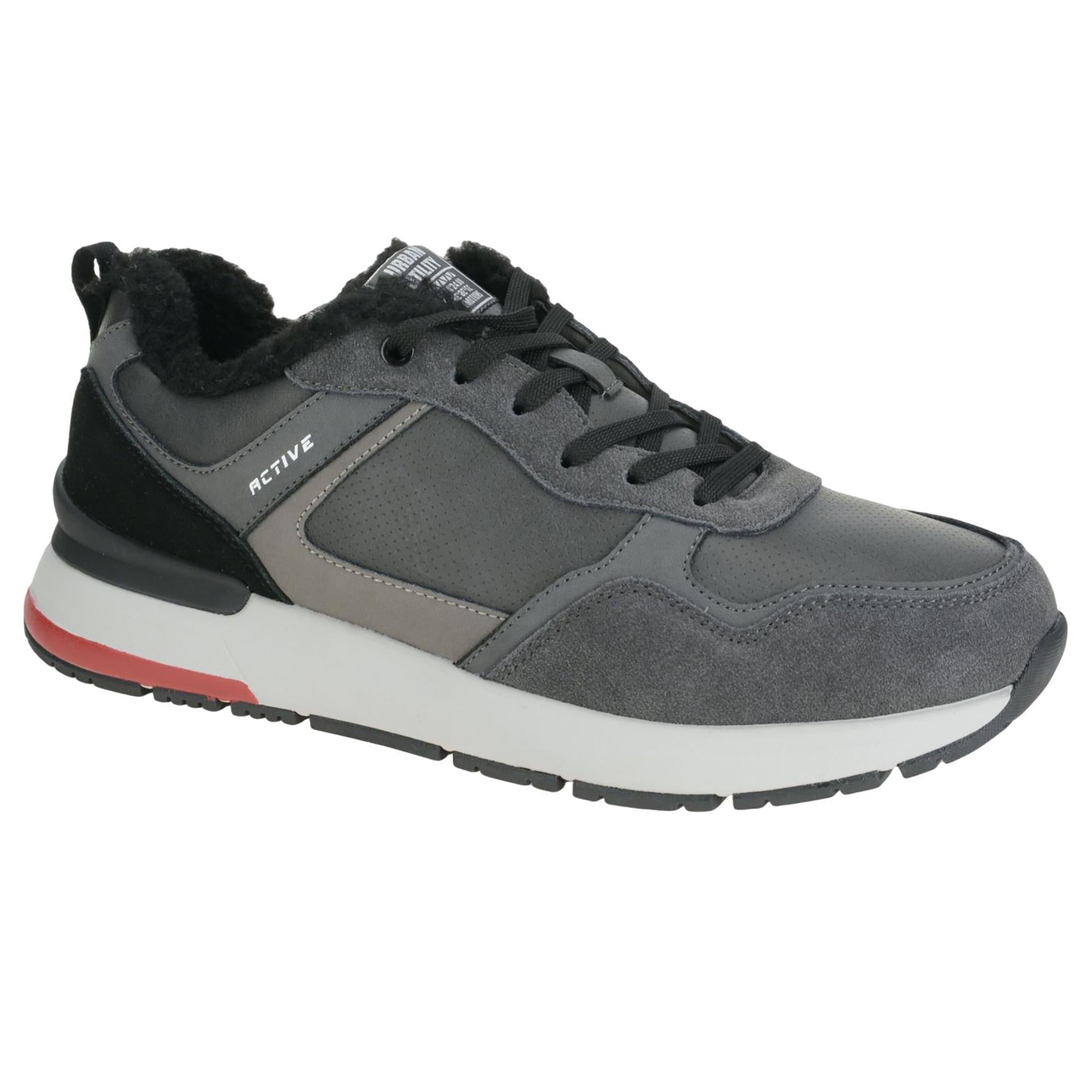 Кроссовки мужские зимние BADEN р. 40 Серый (13176-40)