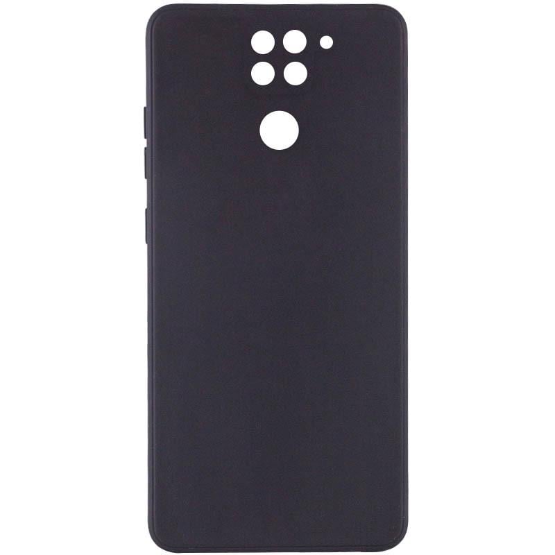 Протиударний силіконовий чохол Candy Full Camera для Xiaomi Redmi Note 9 / Redmi 10X Чорний / Black