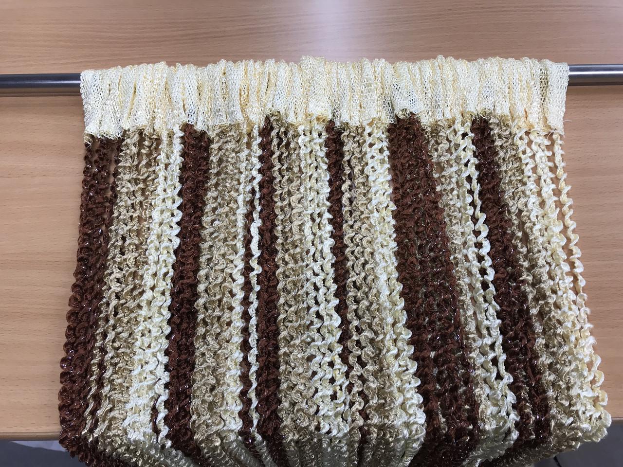 Штори-спіралі Коричневий/Золотий/Бежевий (NS-302) - фото 10 Штори-спіралі Коричневий/Золотий/Бежевий (NS-302) - фото 10