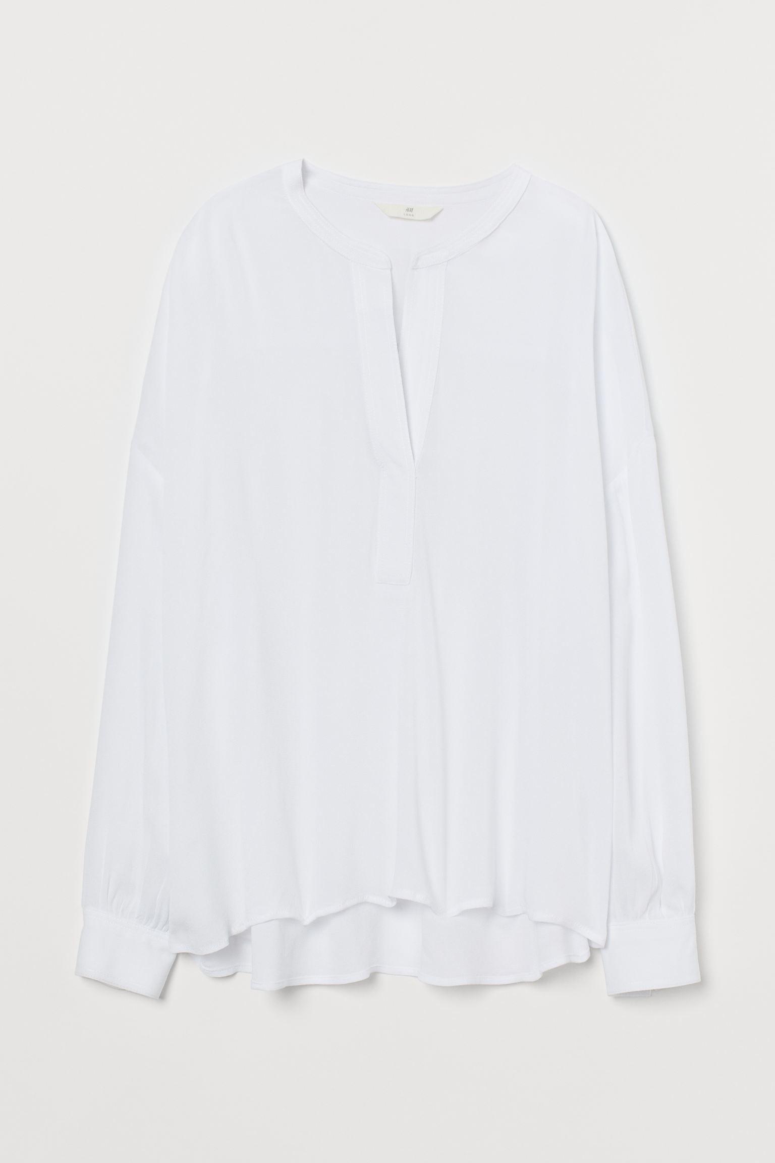 Блуза H&M р. 38 Белый (13057839780)