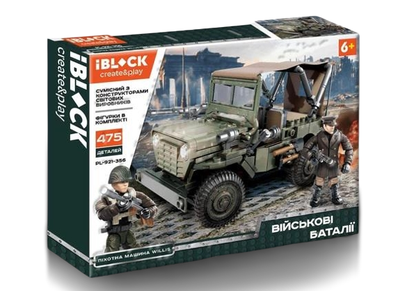 Конструктор на військову тематику Військові баталії (PL-921-356)