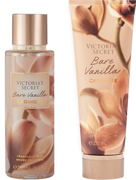 Набор косметики для тела спрей/лосьон Victoria's Secret Bare Vanilla Cashmere (18074317)