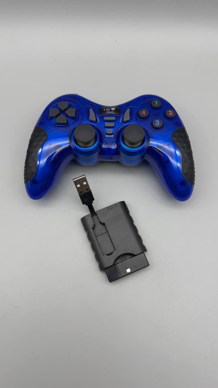 Джойстик беспроводной PS3/PS2/PS1/PC/360/TV 7в1 (25888)