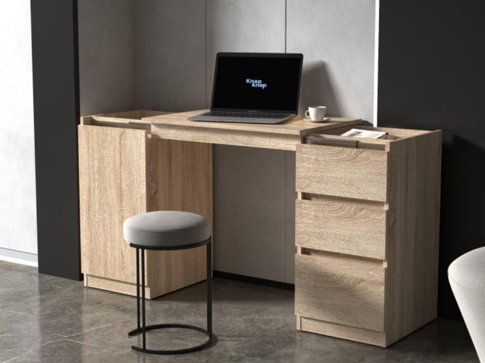 Стол-комод трансформер Knap Frenzy World 143,2х45х75 см Дуб сонома (S202002203) - фото 4