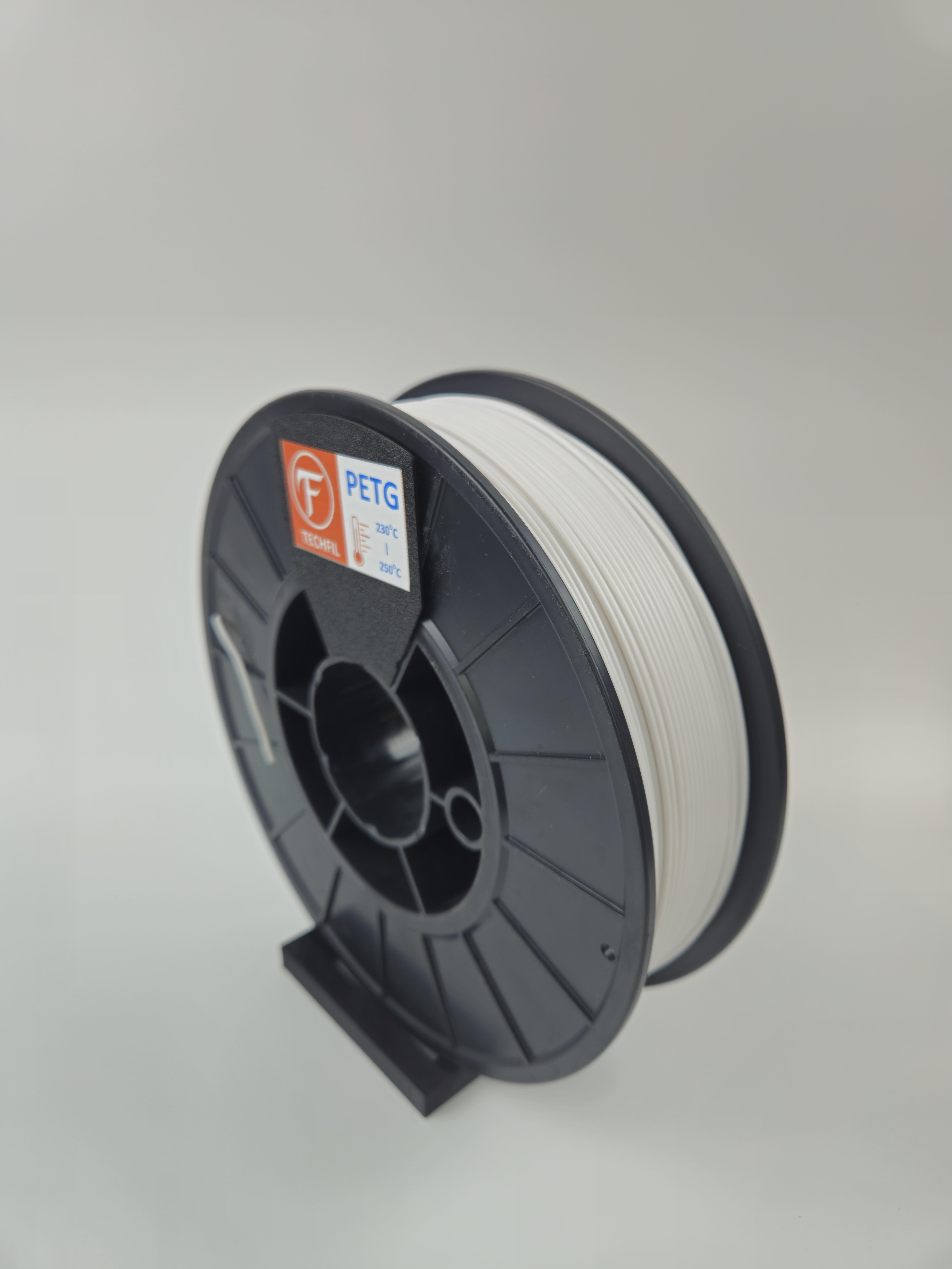Нить для 3D печати PETG Techfil марка 074 1,75 мм Белый