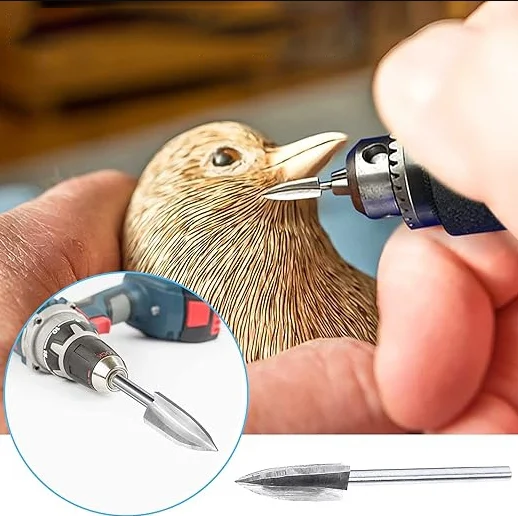 Набор борфрез для резьбы по дереву (AN00396) - фото 4 Набор борфрез для резьбы по дереву (AN00396) - фото 4