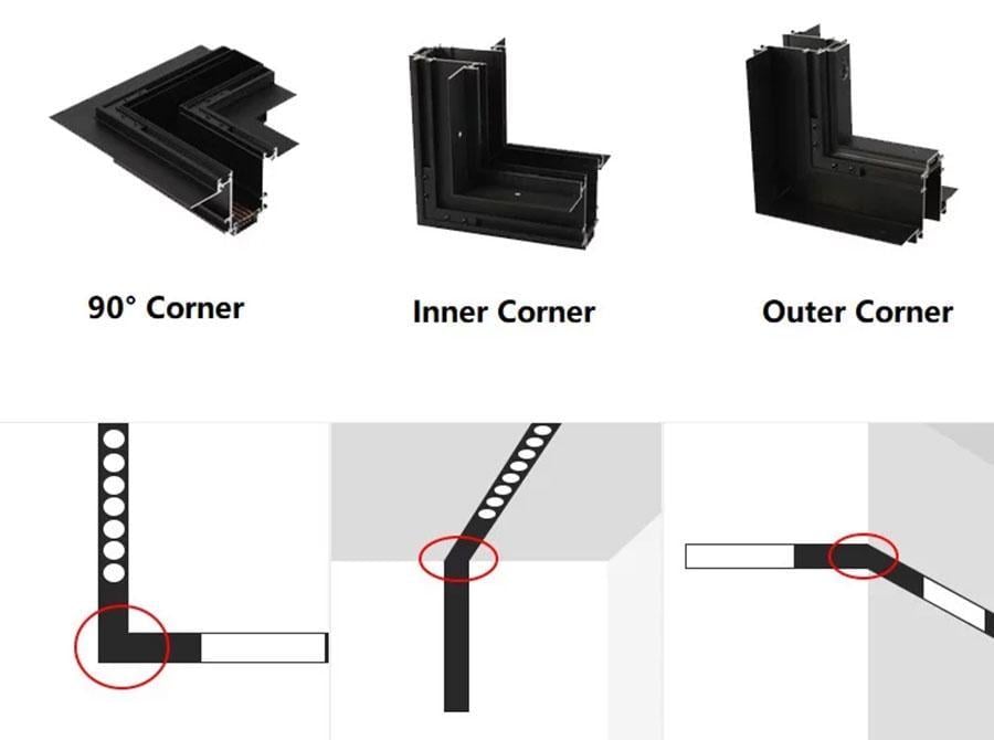 Соединитель вертикальный Prolum для магнитного трекового шинопровода R20 (29505835) - фото 5 Соединитель вертикальный Prolum для магнитного трекового шинопровода R20 (29505835) - фото 5