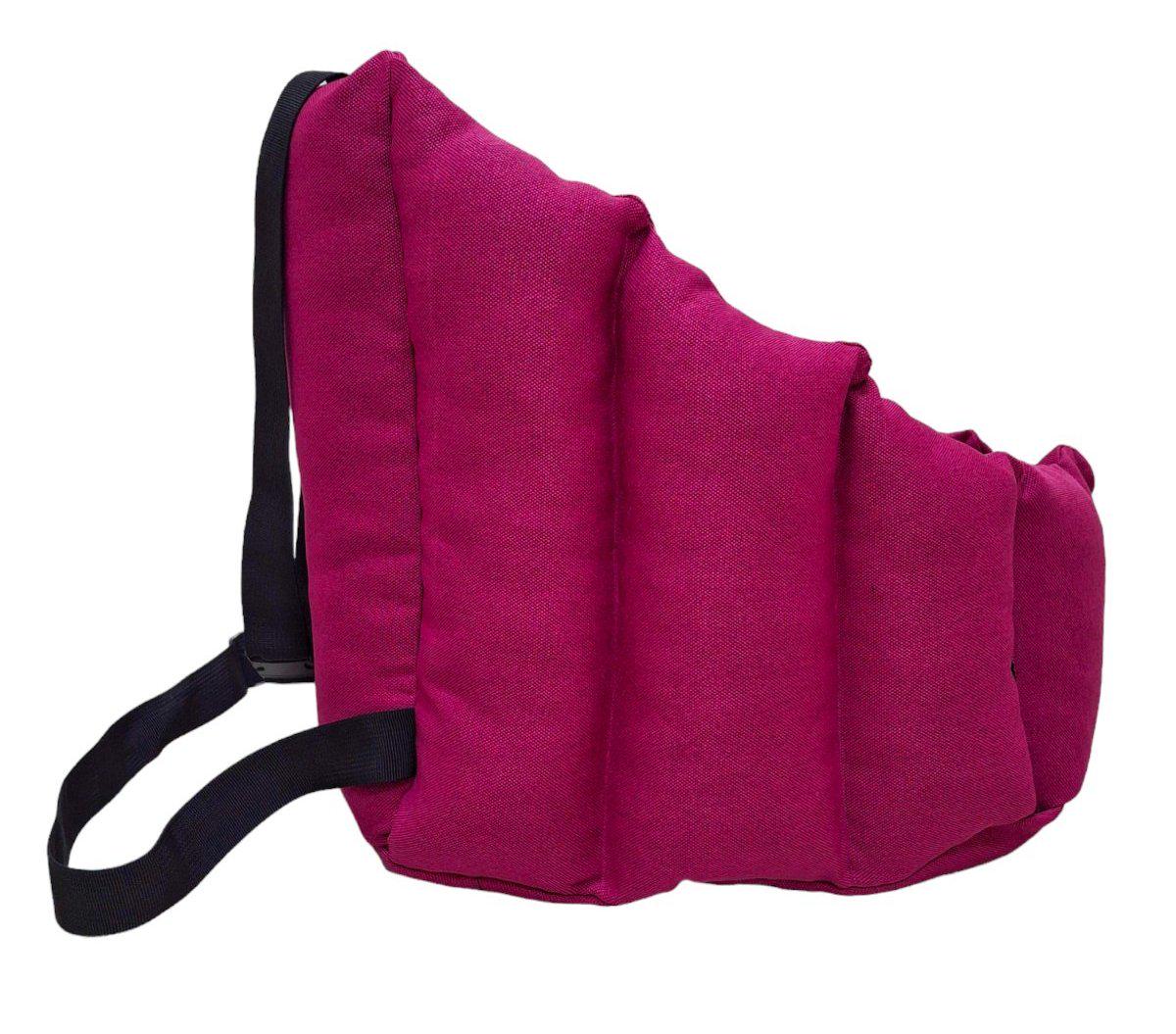 Автомобильное кресло для собак Huge and Tiny 50x45 см Розовый (65464) - фото 5 Автомобильное кресло для собак Huge and Tiny 50x45 см Розовый (65464) - фото 5