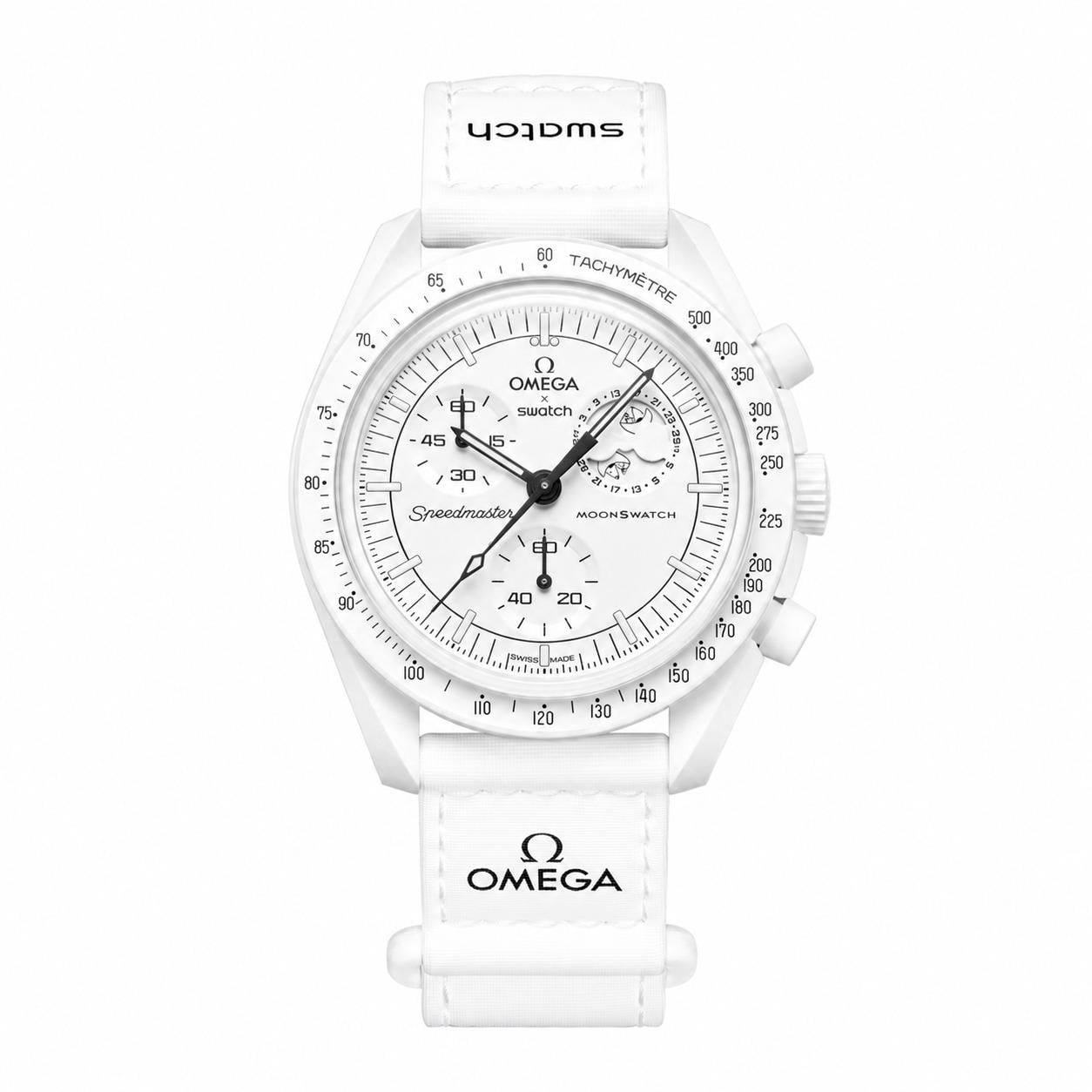 Наручний годинник Swatch x Omega Bioceramic MoonSwatch Mission to the Moonphase Full Moon SO33W700