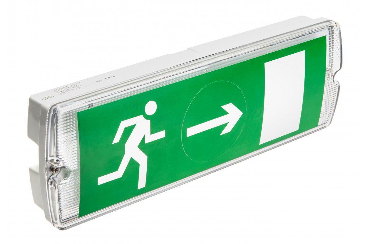 Светильник светодиодный GTV SAHER DUO аварийный 3 Вт 300 Лм 6400K AC220-240 В 50-60 Гц IP65 (00000034715)