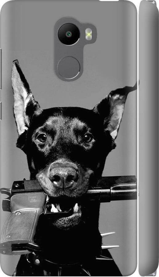 Чехол на Xiaomi Redmi 4 Доберман (2745m-417-42517)
