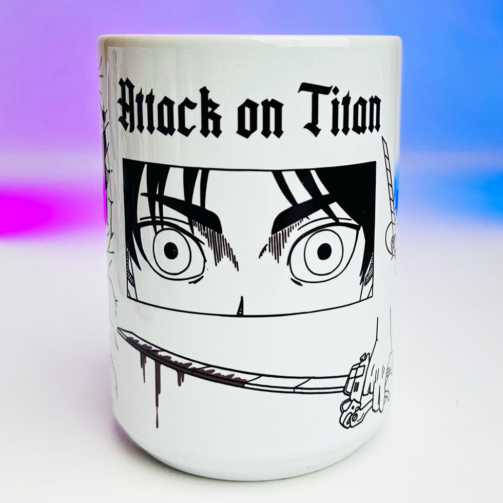 Кружка Attack on Titan Атака Титанов 430 мл (00000000481)