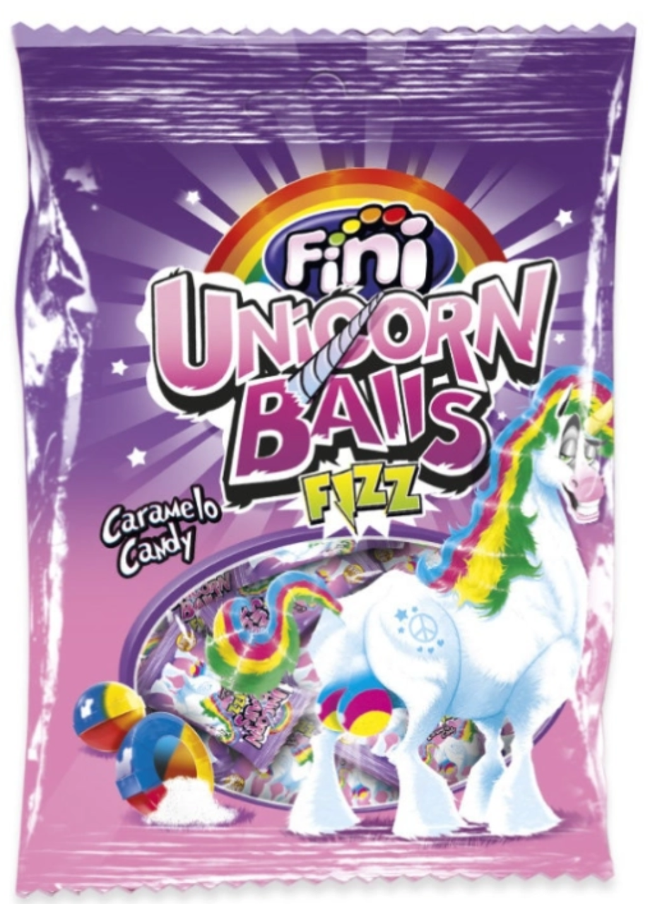 Конфеты Fini Unicorn Balls Fizz Candies 80 г (2564670164)