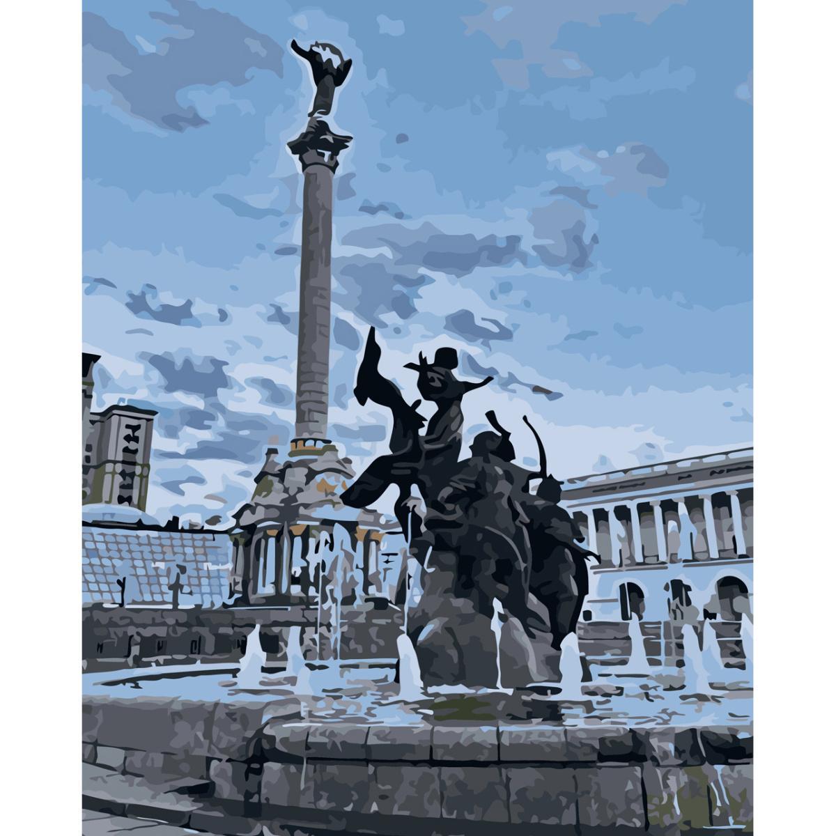 Картина по номерам Strateg Премиум Учредители Киева 30x40 см (SS-6577)