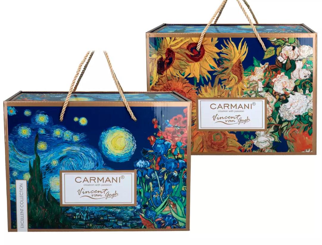 Чашка фарфоровая с блюдцем Carmani В. Ван Гог Звездная ночь 350 мл (830-1001) - фото 5 Чашка фарфоровая с блюдцем Carmani В. Ван Гог Звездная ночь 350 мл (830-1001) - фото 5