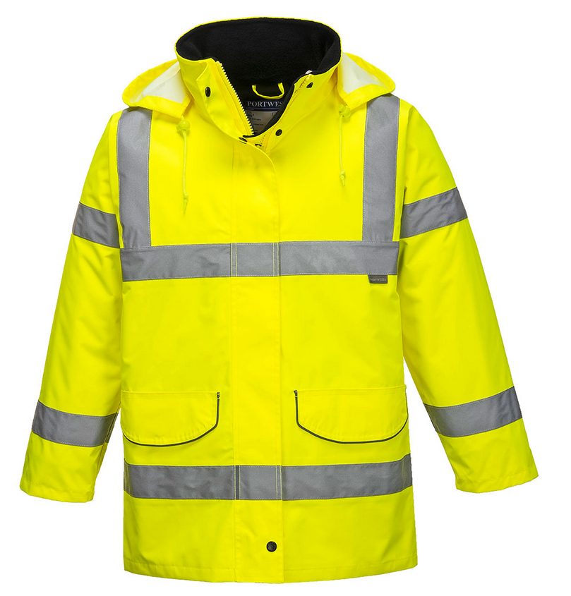 Куртка сигнальна жіноча PORTWEST S360 Hi Vis Ladies Traffic Jacket L Жовтий (S360YERL)