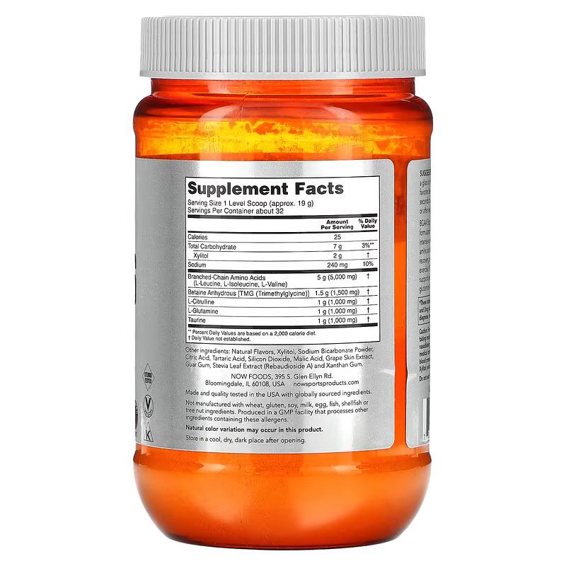 Амінокислота NOW BCAA BIG 6 POWDER 600 г - фото 2 Амінокислота NOW BCAA BIG 6 POWDER 600 г - фото 2