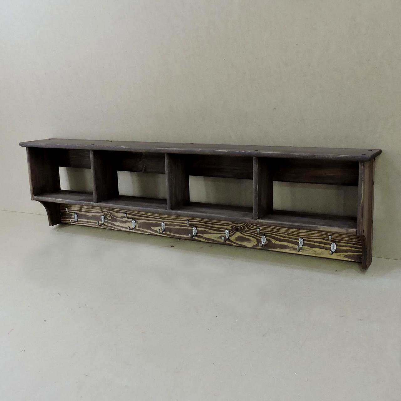 Вешалка для одежды из дерева Ричмонд 4 Мокко (ВДО-401710)