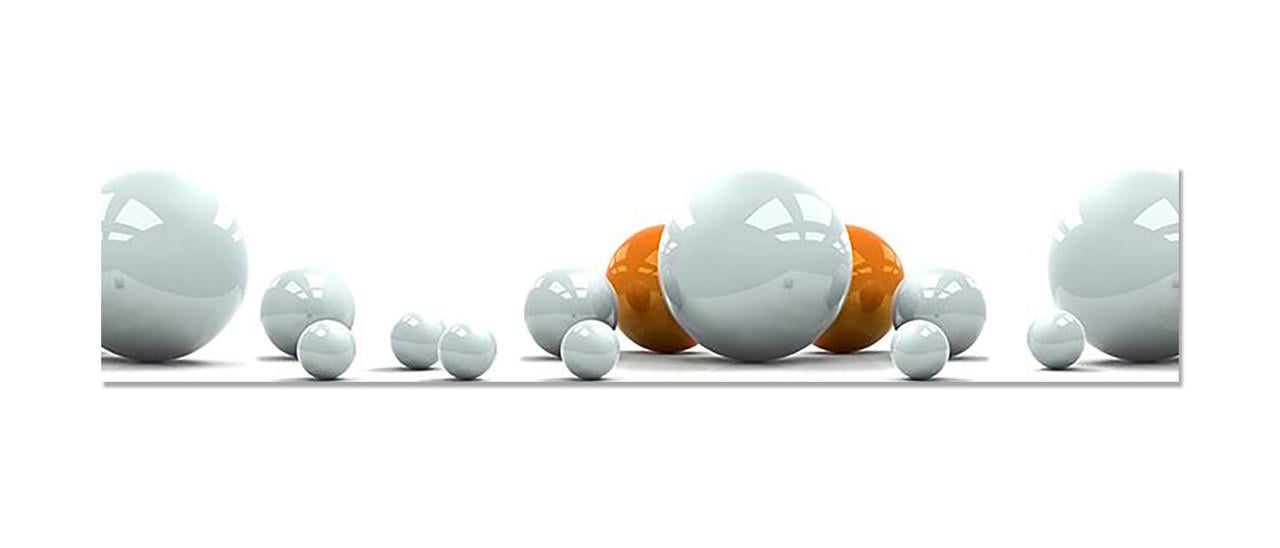 Наклейка виниловая на кухню Zatarga Глянцевые шары Сферы 600х3000 мм (1283915531) Наклейка виниловая на кухню Zatarga Глянцевые шары Сферы 600х3000 мм (1283915531)