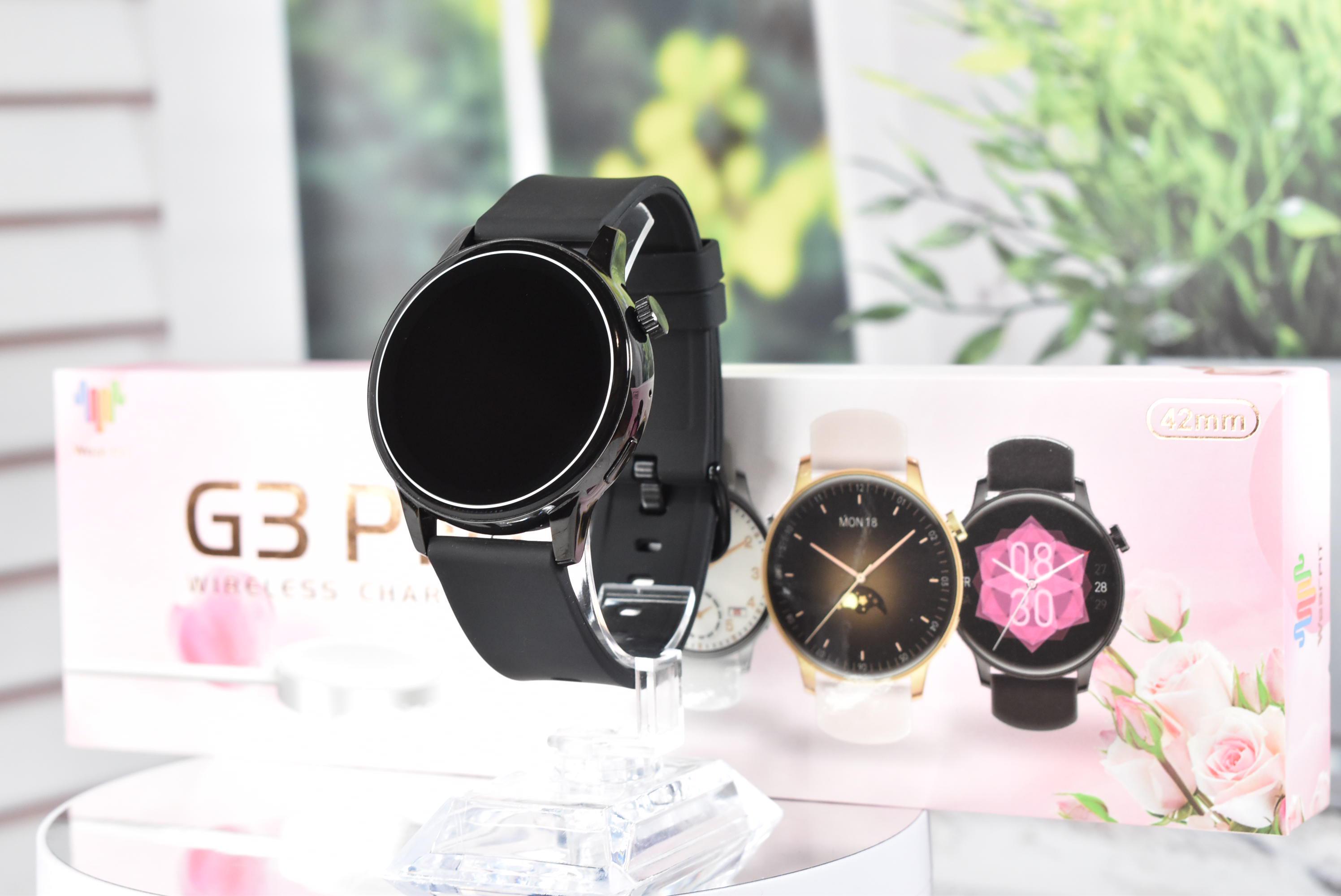 Смарт-годинник Smart Watch G3 Pro 42 мм Black - фото 3