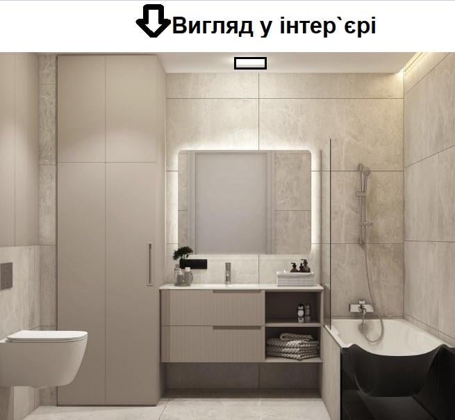 Модуль прихованого монтажу для вентиляторів AirRoxy dRim 100 та 125 мм Чорний (BLACK) - фото 9 Модуль прихованого монтажу для вентиляторів AirRoxy dRim 100 та 125 мм Чорний (BLACK) - фото 9