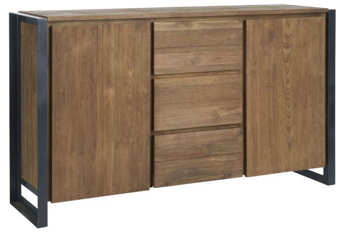 Комод Loft NS-299 930x1500x400 мм Черный (6156d5943edc877ba8589b8a)