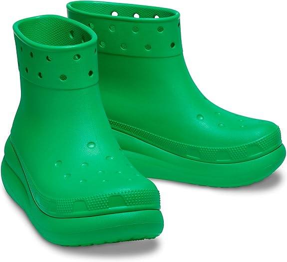 Чоботи жіночі гумові Crocs Crush Rain Boot Grass Green р. 39-40 Зелений (26950)