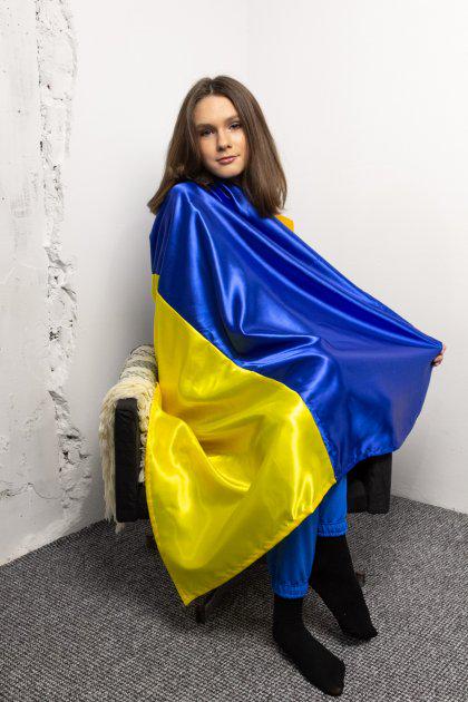 Флаг Украины VOG АТ1000 140х90 см Желто-синий (28615) - фото 3 Флаг Украины VOG АТ1000 140х90 см Желто-синий (28615) - фото 3