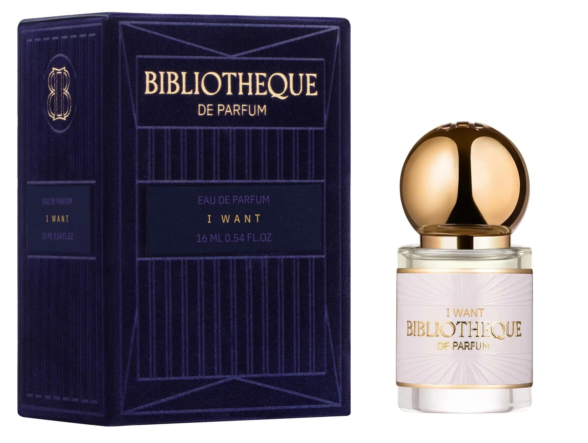 Духи для женщин Bibliotheque de Parfum I want 16 мл (582)